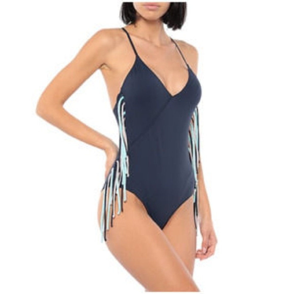 ALBERTINE Honolulu Swimsuit in ink blue NWT